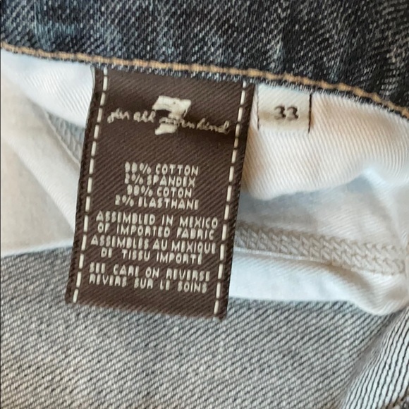 Lightly worn 7 For All Mankind jeans - Picture 3 of 5